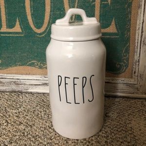 Rae Dunn Easter peeps canister